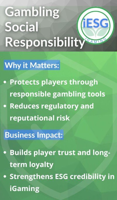 gambling social responsibility infographic
