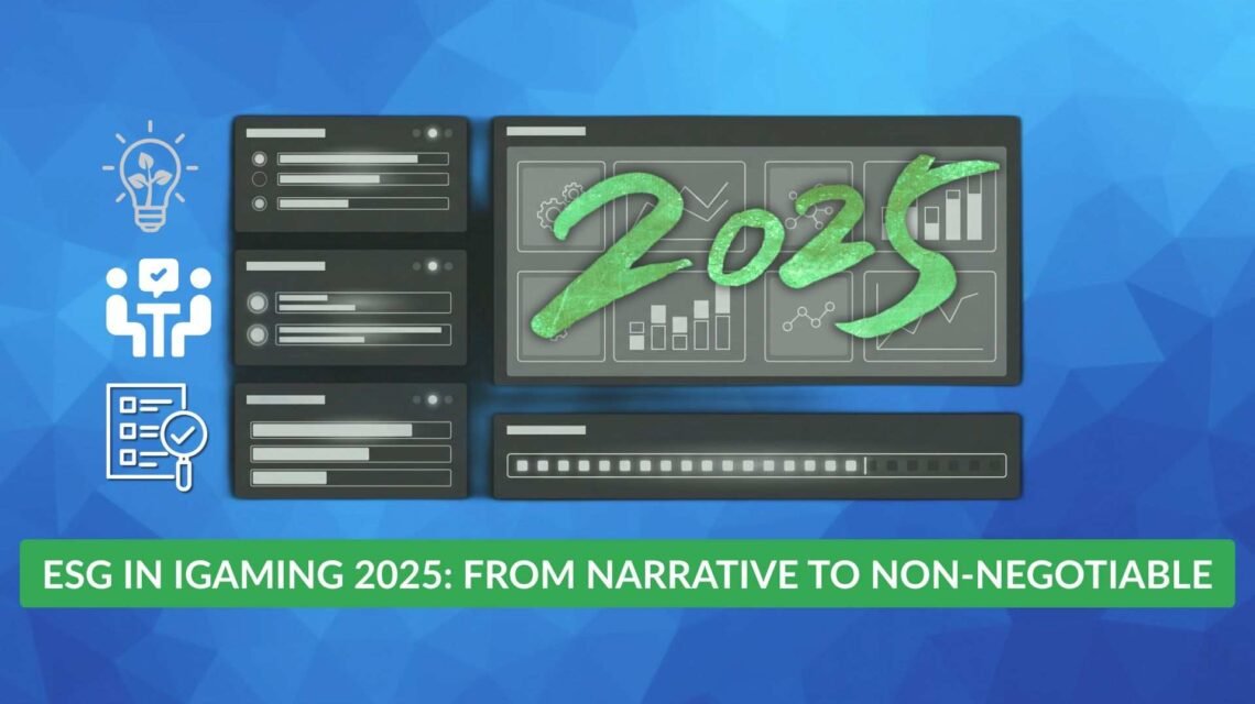 esg in igaming 2025