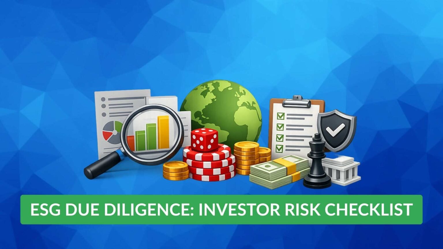 ESG Due Diligence in iGaming: What Investors Actually Test
