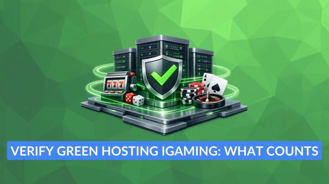 verify green hosting igaming